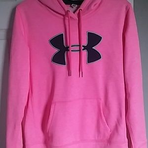 Under Armour pink hoodie